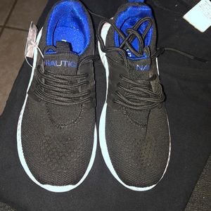 Black Nautica sneakers little boys